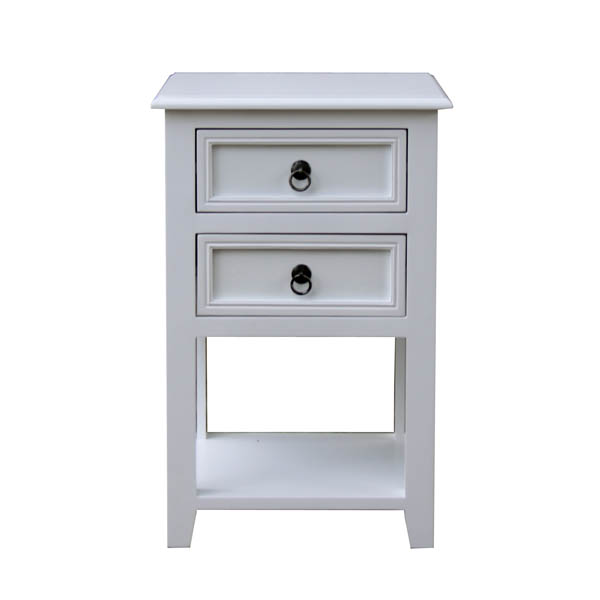 white nightstand